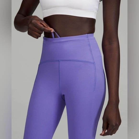 Lululemon Swift Speed High-Rise Tight 28", Charged Indigo, Size 2 - Picture 3 of 13